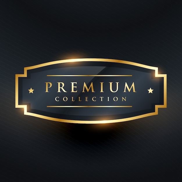 Premium Vector | Premium Golden Labels Collection