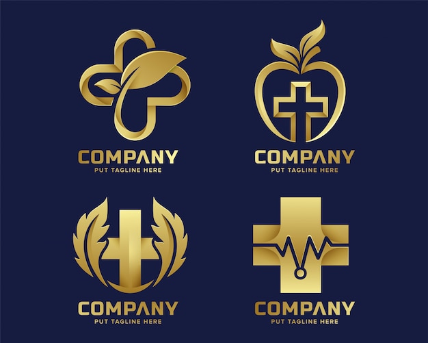 Download Free Premium Gold Medical Hospital Logo Template Premium Vector Use our free logo maker to create a logo and build your brand. Put your logo on business cards, promotional products, or your website for brand visibility.