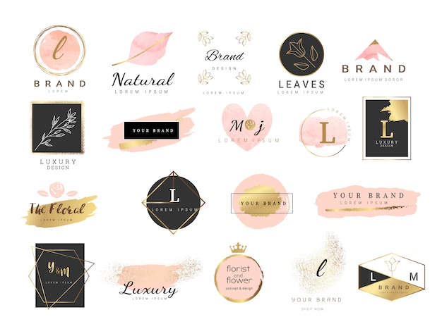 Download Free Premium Logo Template Watercolor Style Premium Vector Use our free logo maker to create a logo and build your brand. Put your logo on business cards, promotional products, or your website for brand visibility.