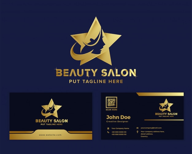 Download Logo Ideas For Beauty Salon PSD - Free PSD Mockup Templates
