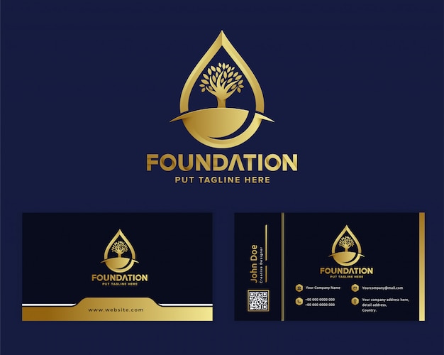 Download Free Premium Luxury Foundation Logo Template Premium Vector Use our free logo maker to create a logo and build your brand. Put your logo on business cards, promotional products, or your website for brand visibility.