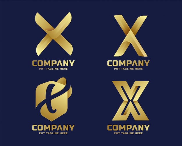 Download Free Premium Luxury Letter Initial X Logo Template For Company Premium Vector Use our free logo maker to create a logo and build your brand. Put your logo on business cards, promotional products, or your website for brand visibility.