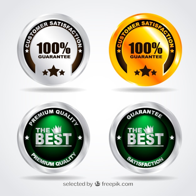 Download Premium quality badges Vector | Free Download