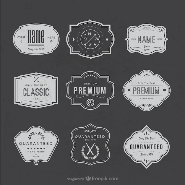 Premium quality stickers Vector | Free Download