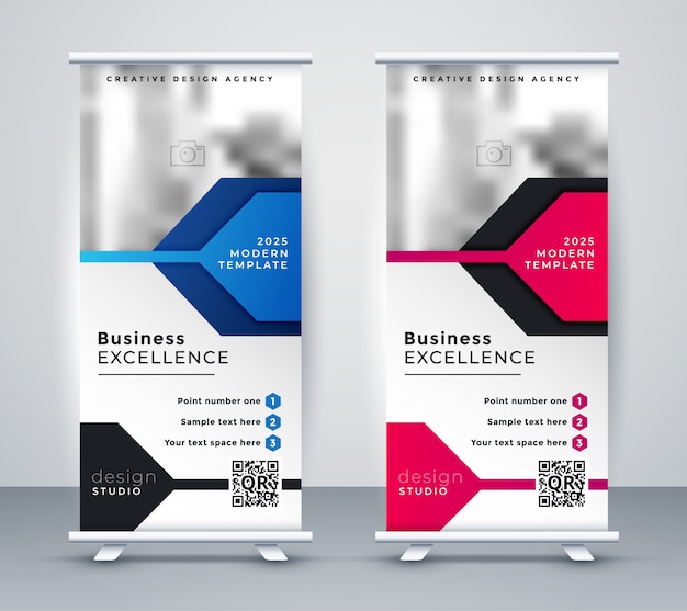 Download Free Download This Free Vector Presentation Roll Up Banner Design Use our free logo maker to create a logo and build your brand. Put your logo on business cards, promotional products, or your website for brand visibility.