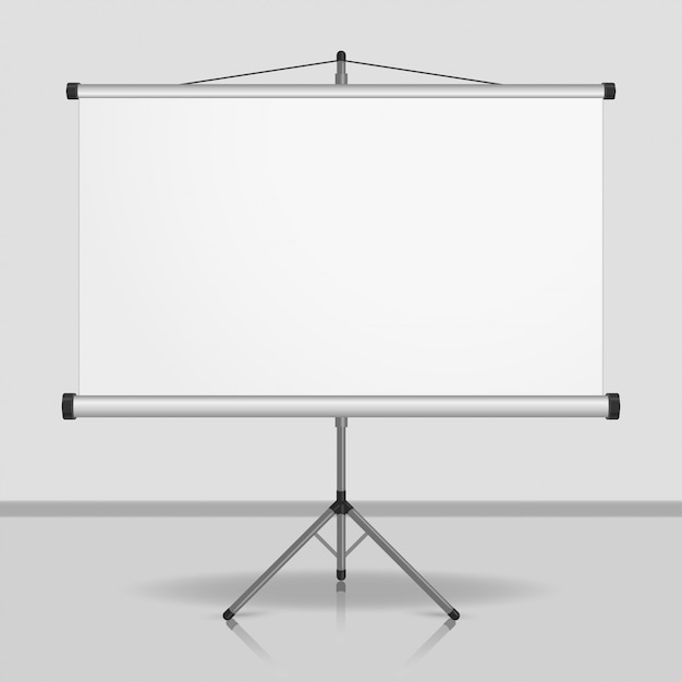 presentation screen vector
