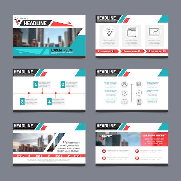 template presentation vector free