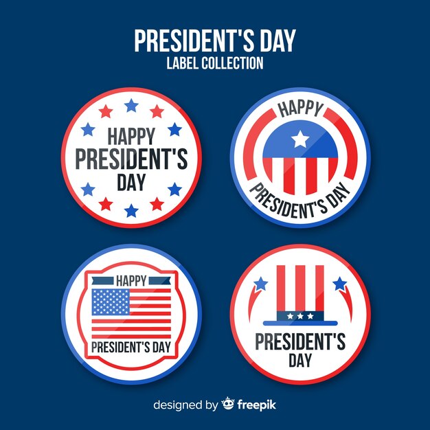 free-vector-president-s-day-label-collection