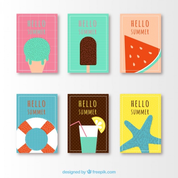 Pretty cards for summer