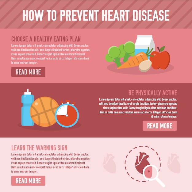 Free Vector | Prevent heart disease background