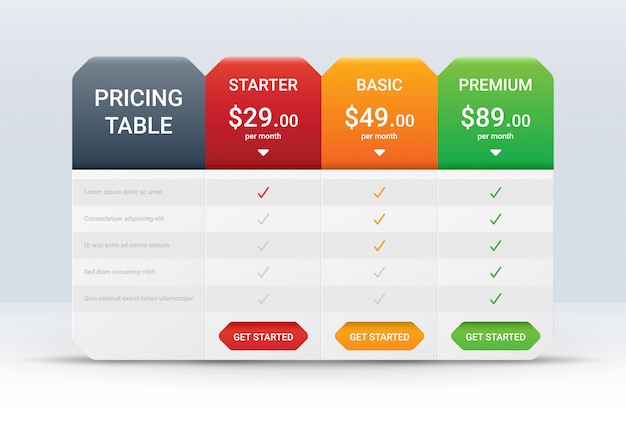Product Pricing Template from image.freepik.com