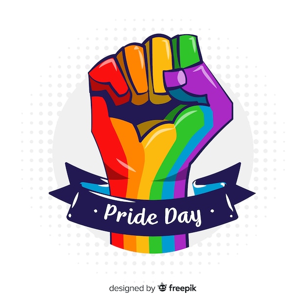 Pride day concept | Free Vector