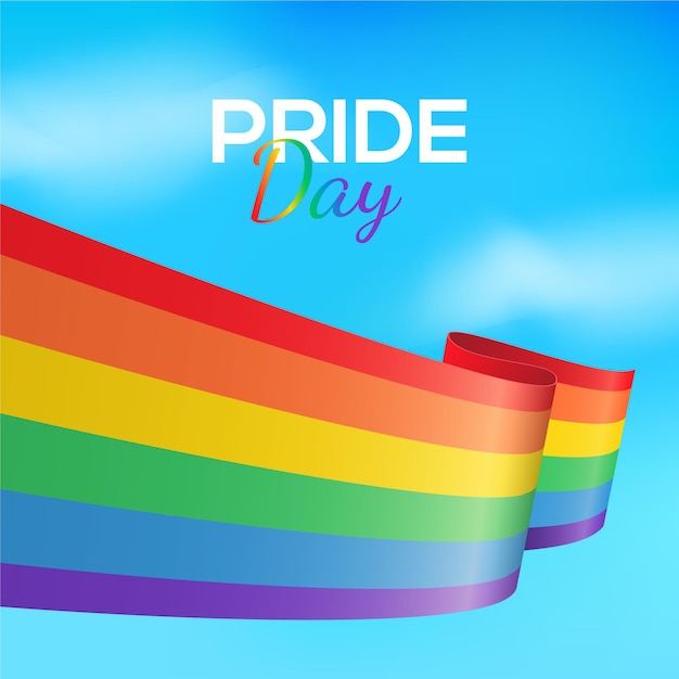 Download Pride day flag concept | Free Vector