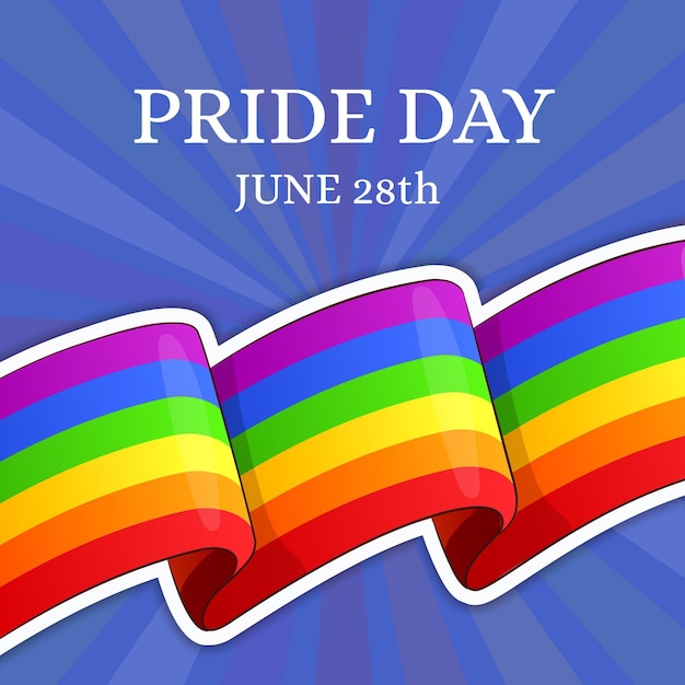 Download Pride day flag concept | Free Vector