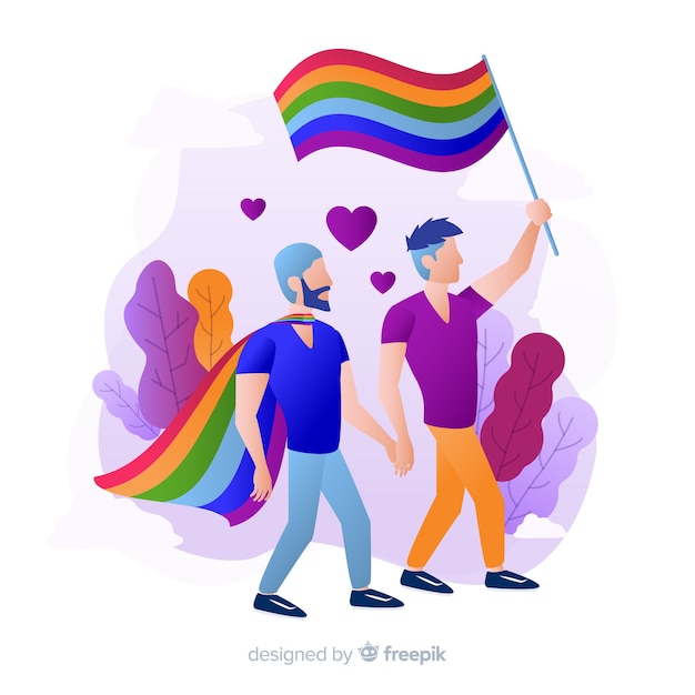 Download Pride day flag | Free Vector