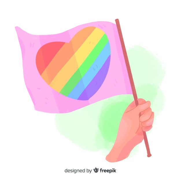 Download Pride day flag Vector | Free Download