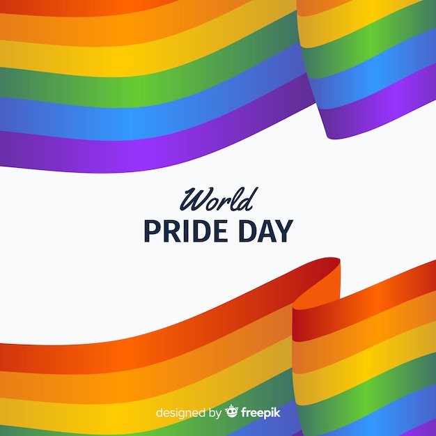 Free Vector | Pride day flag