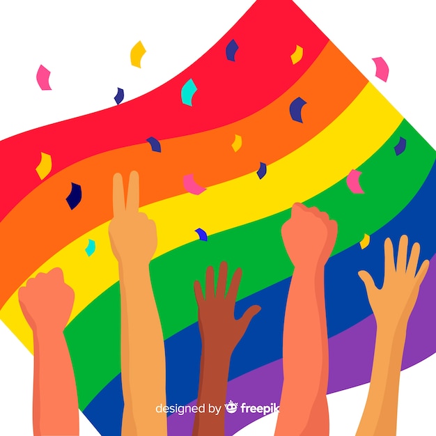 Download Pride day flag Vector | Free Download