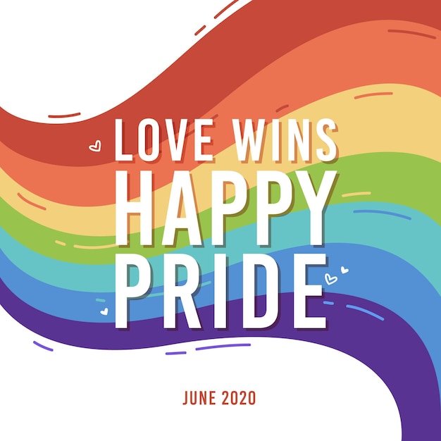 Download Pride day flag | Free Vector