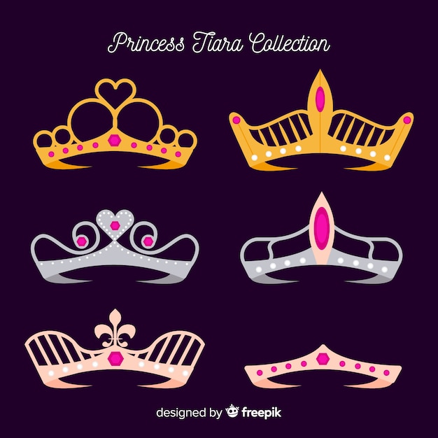 Download Free Princess Golden And Silver Tiara Pack Free Vector Use our free logo maker to create a logo and build your brand. Put your logo on business cards, promotional products, or your website for brand visibility.