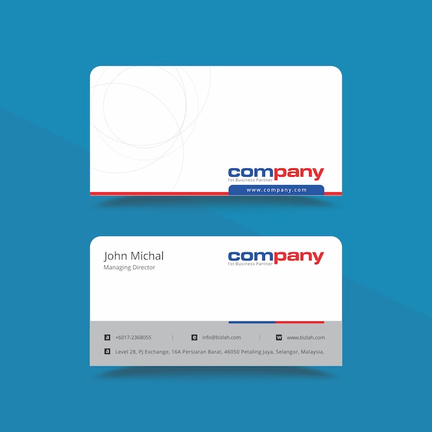 Download Free Professional Construction Company Business Card Premium Vector Use our free logo maker to create a logo and build your brand. Put your logo on business cards, promotional products, or your website for brand visibility.