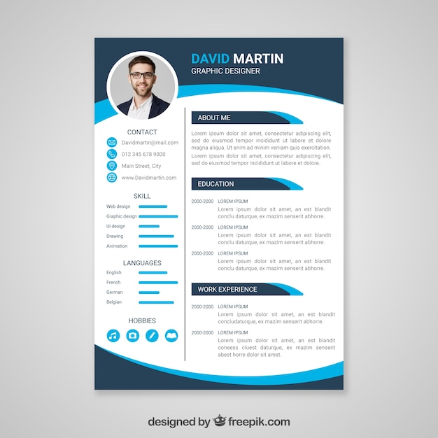 Download Template Cv Coreldraw X7