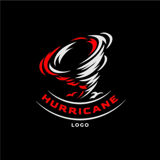 Premium Vector Professional hurricane logo template