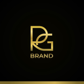 Premium Vector | Professional rg logotype template. letter r and g logo ...