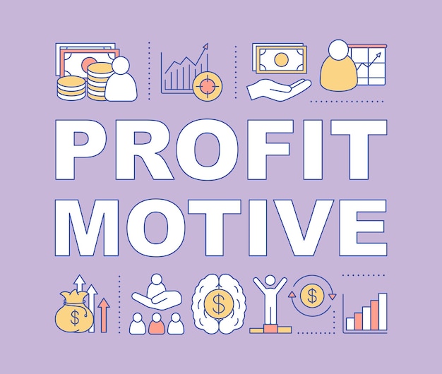 premium-vector-profit-motive-word-concepts-banner-achievement