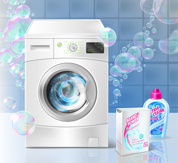 washing machine liquid detergent