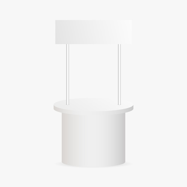 Promotion counter mock up Vector | Premium Download