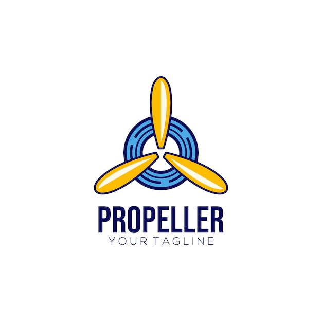 Premium Vector Propeller Logo