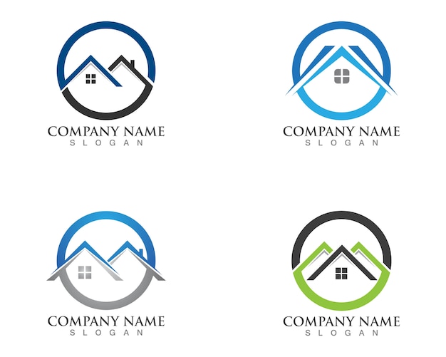 Property and construction logos