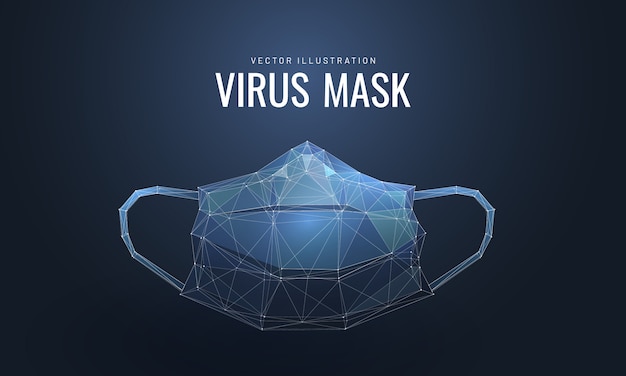 Download Free Protective Face Mask Low Poly Wireframe Style Premium Vector Use our free logo maker to create a logo and build your brand. Put your logo on business cards, promotional products, or your website for brand visibility.