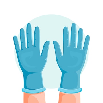 Free Vector | Protective gloves concept