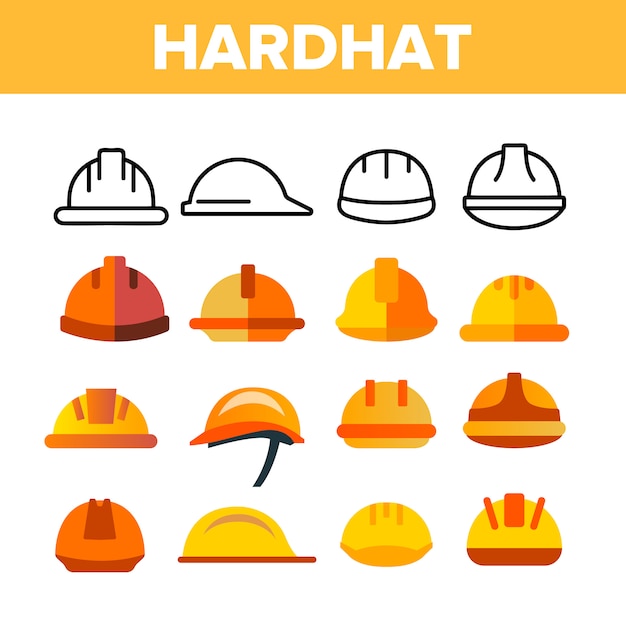 Protective hard hat Vector | Premium Download