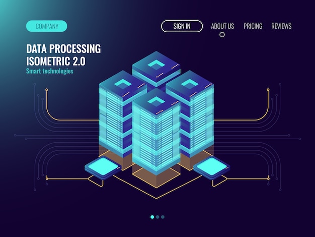 Proxy and vpn technology, virtual server room,
cloud data backup storage