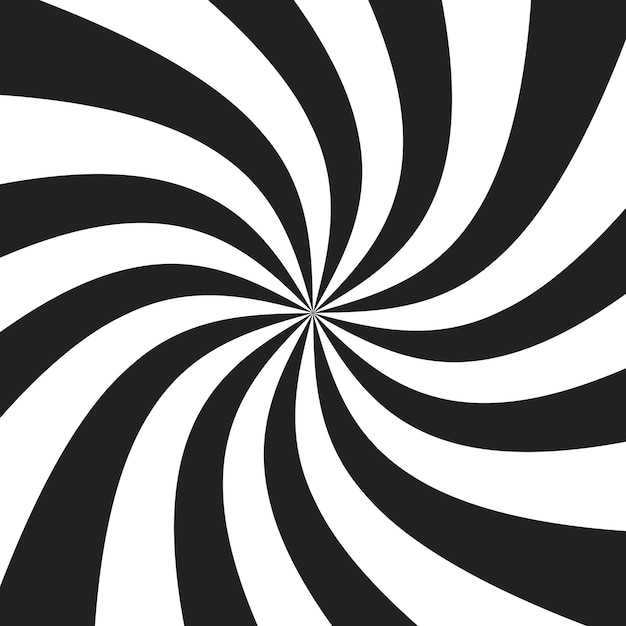 Premium Vector | Psychedelic spiral with radial gray rays. swirl ...