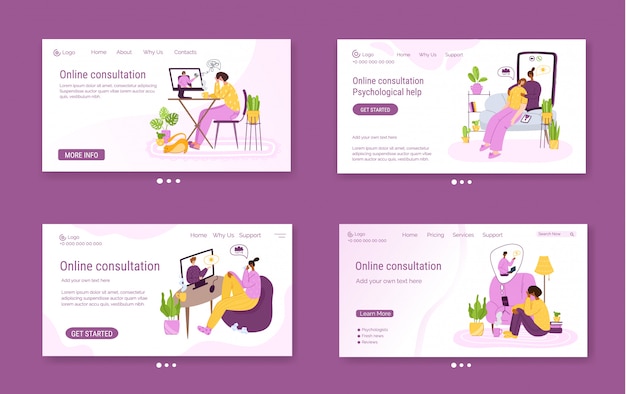 Download Free Psychological Online Services Landing Page Template Distance Use our free logo maker to create a logo and build your brand. Put your logo on business cards, promotional products, or your website for brand visibility.