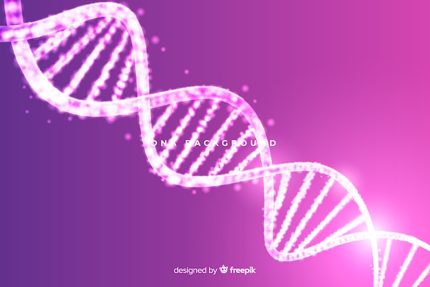 Free Vector | Purple abstract dna structure background