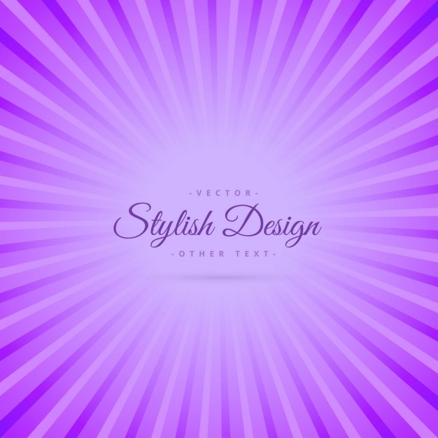 Purple background with sunburst | Free Vector