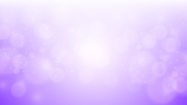 Premium Vector Purple Bokeh Background With Sparkly Particles