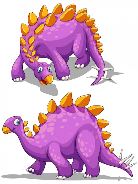 dinosaur with spikes all over