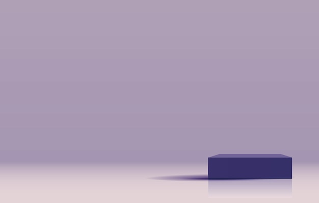 Premium Vector | Purple geometric podium square and minimal boxes empty ...