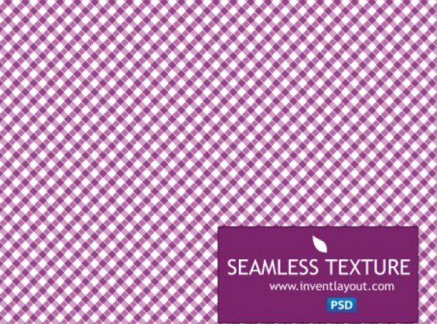 Purple gingham pattern seamless
background