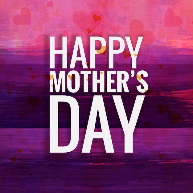 Purple mother\'s day design