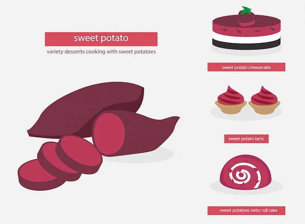 Download Premium Vector | Purple sweet potato