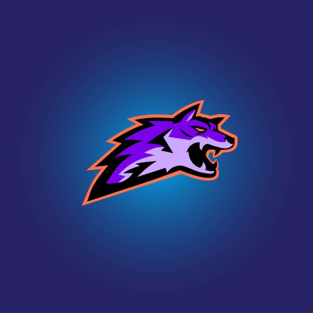 Download Free Purple Wolf Esport Gaming Logo Premium Vector Use our free logo maker to create a logo and build your brand. Put your logo on business cards, promotional products, or your website for brand visibility.