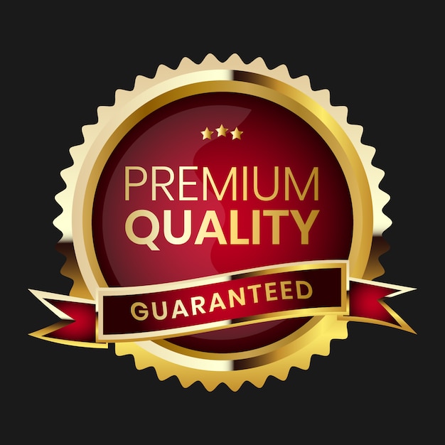 Premium Vector Quality Label Illustration