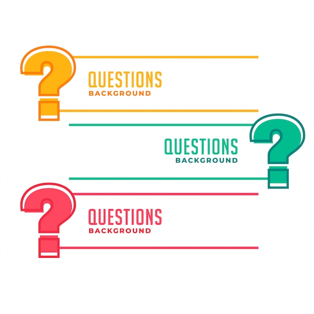 Download Free Download This Free Vector Question Mark Banners For Help And Support Use our free logo maker to create a logo and build your brand. Put your logo on business cards, promotional products, or your website for brand visibility.
